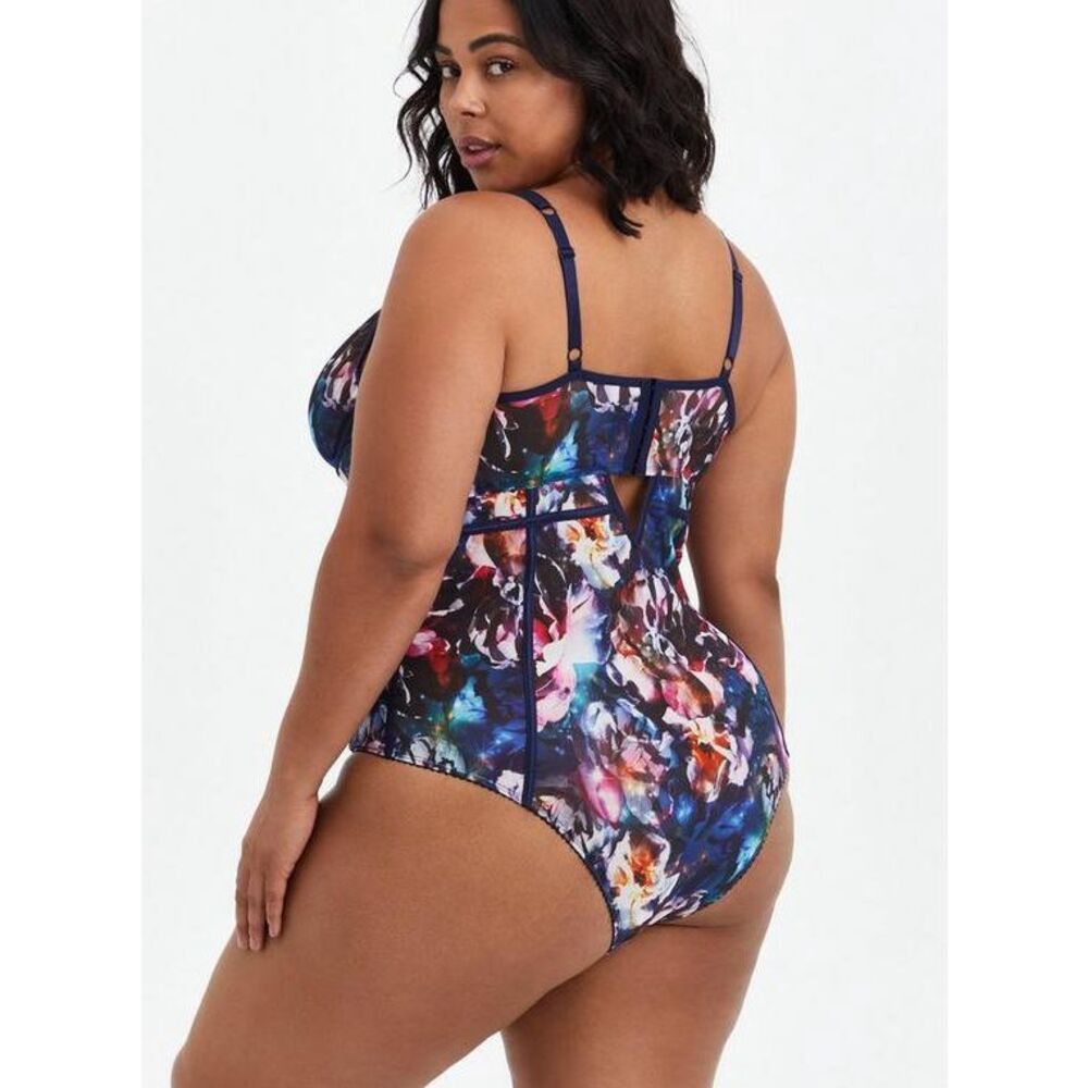 Torrid Curve Simply Mesh Bodysuit Size 2 Us 2x 18… - image 2